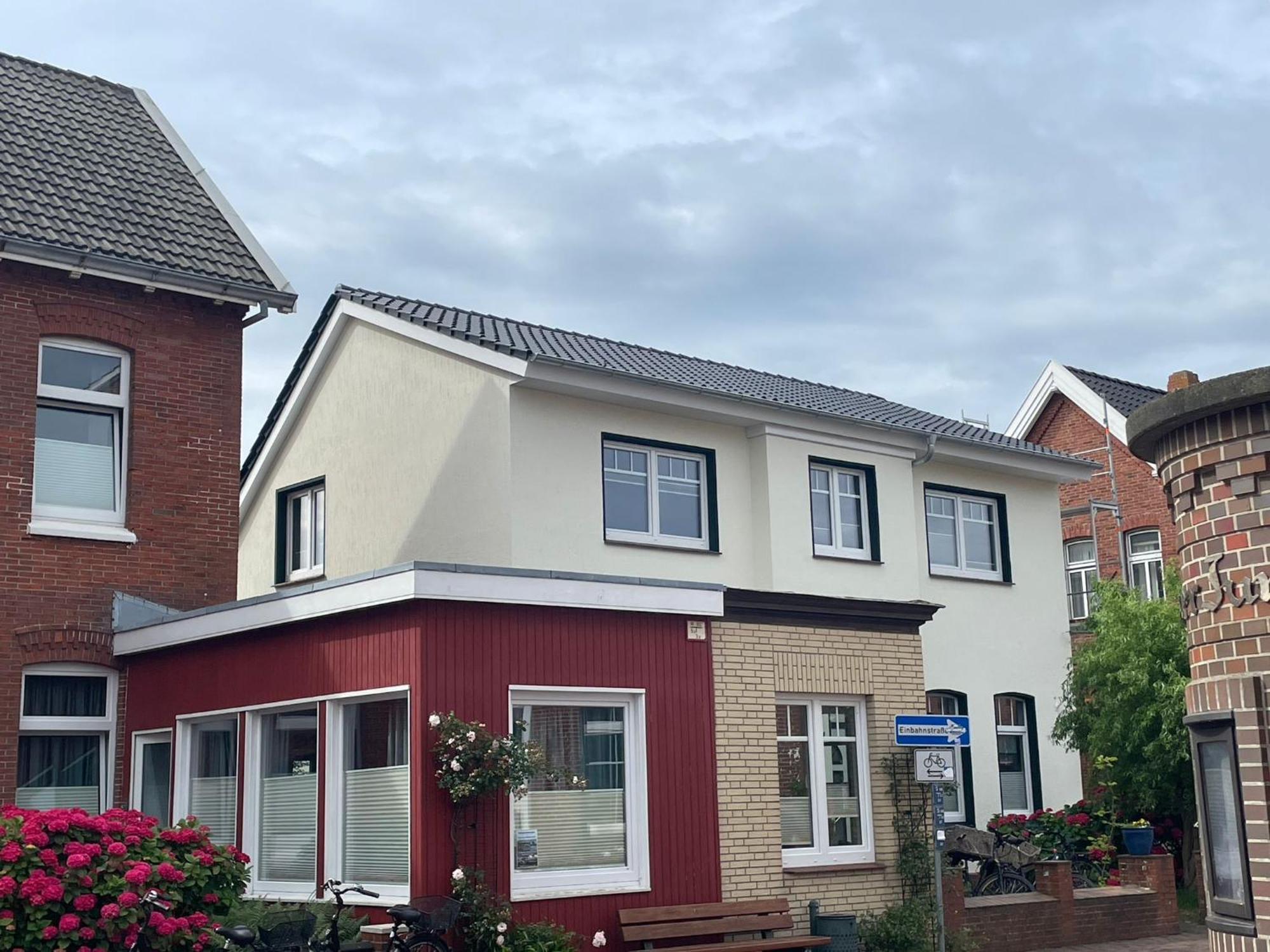Hotel Haus Breslau Borkum Exterior foto